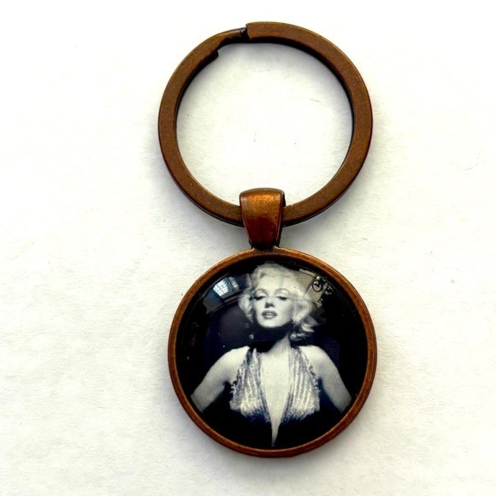 Marilyn Monroe Keychain, Handmade, NWT